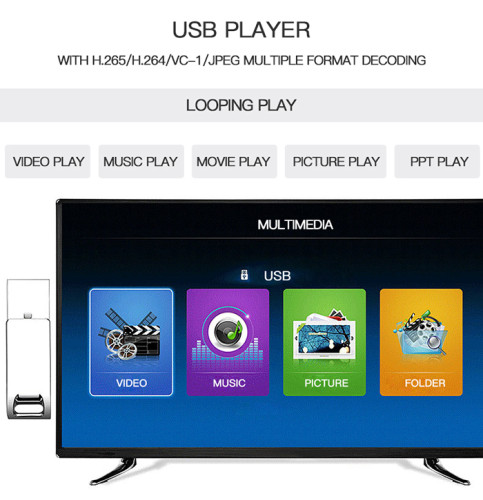 50inch television ultra fhd led tv samsung 2k 1080p smart led tv flat screen android 12/14 system